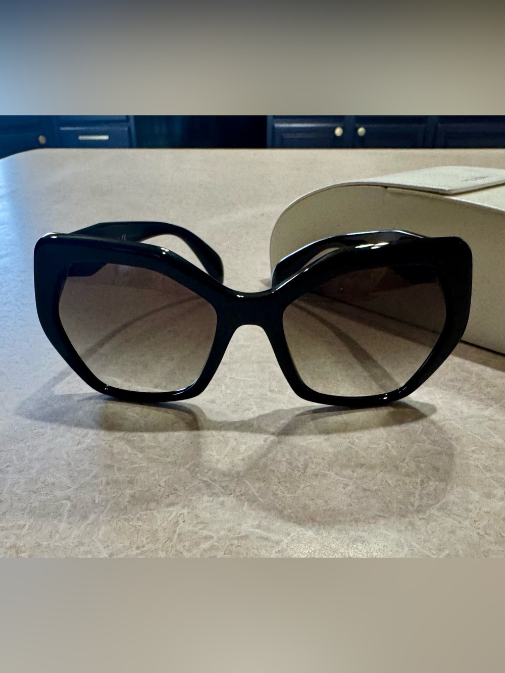 Prada Classic Oversized Women’s Sunglasses - Black